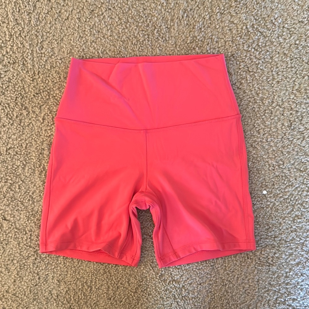 Hot Pink Lululemon Align Biker Shorts!